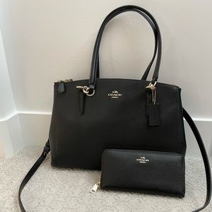 Coach, Lillie Carryall bag and matching wallet